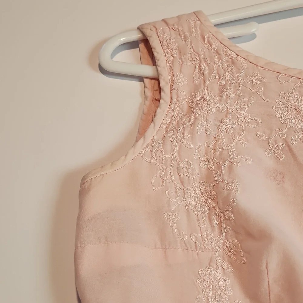 Vintage Susan Ross Sleeveless Dress - Appr Size XS/Small - Picture 6 of 7